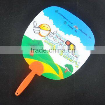 Cartoon kids pp hand fan / plastic hand fans