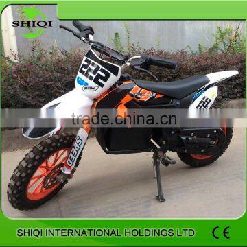 Fashion Design Cheap 500W 24V Electric Dirt Bike / SQ-DB706E