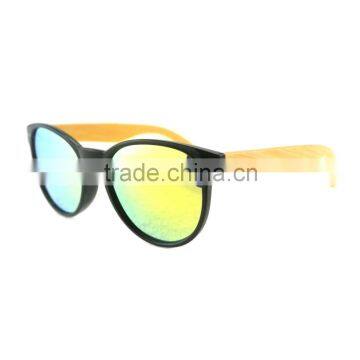 China New Product Wholesale Eco-friendly Custom PC Plastic Bamboo Sunglasses