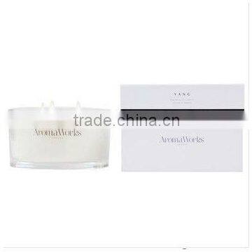 Large 3 Wicks Scented Candles
