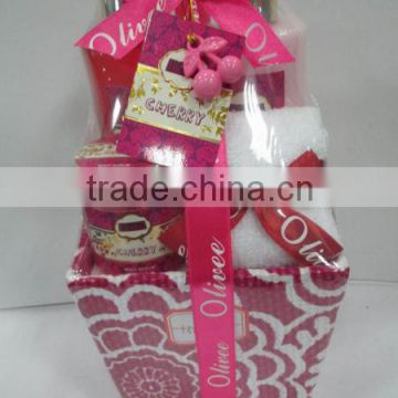 Body care straw basket set