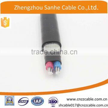 8000 series concentric cable 2*6/ aluminum conductor xlpe concentric cable/electrical cable/power cable