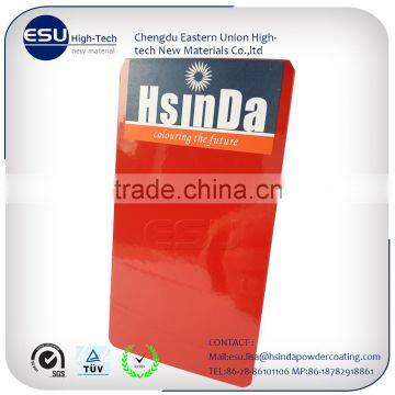 Red Light Smooth Gloss Reflective Powder Coating With Free Sample photo-2