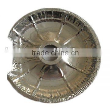 8" gas mat aluminum foil container Y013