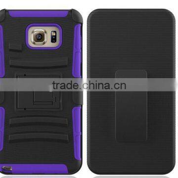 New Arrival for galaxy note 5 pc case belt clip Factory Price