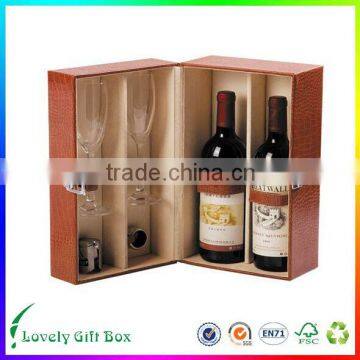 high quality cardboard luxury wine gift box