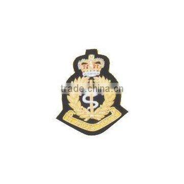 Hand Embroidered Badges , Emblems , Crest , Insignias , Patches