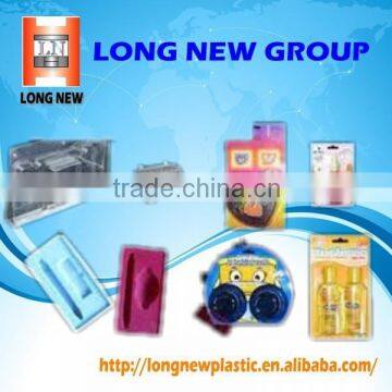 E  china Custom transparent packaging blister plastic box