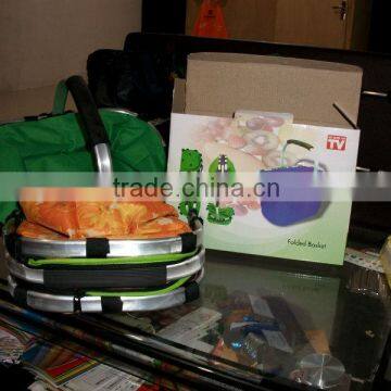 vegetable shopping foldable basket