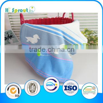 Blue and Grey Duck Animal Cotton Blanket for Child