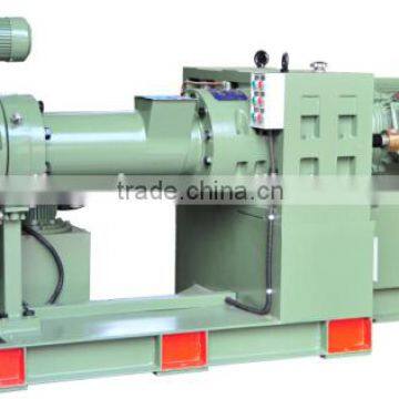 plunger ram type rubber strainer mixers extruder