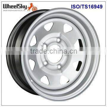 EIGHT SPOKE TRAILER WHEELS 14x5.5 5x114.3