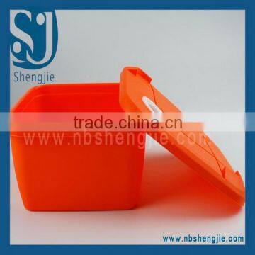 Trade Assurance rectangular plastic airtight food container with locked lids