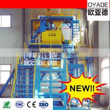 jinan oyade cement lightweight structural insulated wall panels machine line 2016