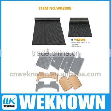 1pcs as you need PVC-NBR car floor mat