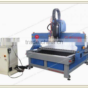 Plasma Cutting metal plane machine with router head do wood engraving