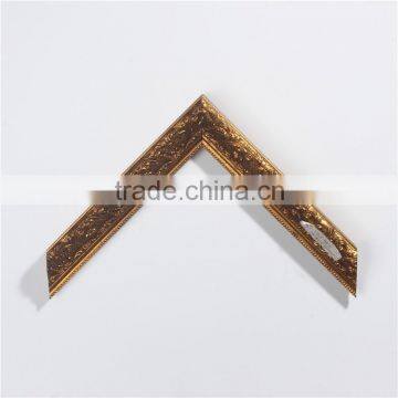 Antique golden frame moulding