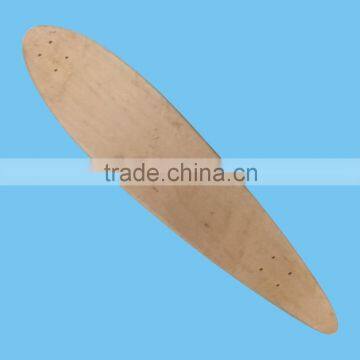 Wholesale Natural Maple Longboard decks 100% Birch Maple Blank Decks