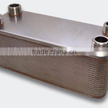 Brazing plate heat exchanger for heat pump B3014