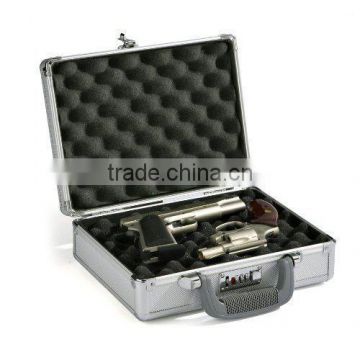 Silver Bullet Aluminum Double Pistol Case