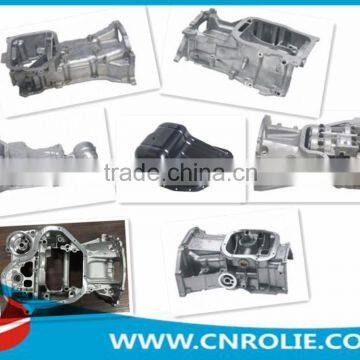 toyota car parts Engine aluminum and iron parts oil pan for engine