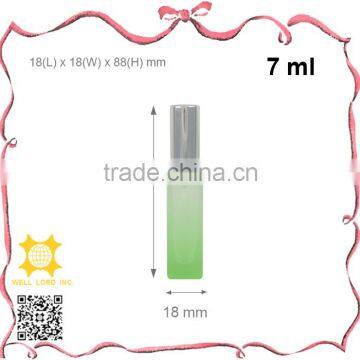 Grass Green 10ml Frosted Glass With Fancy Golden Cap Perfume Pump Spray photo-6