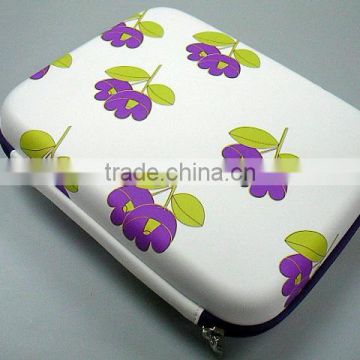 GC--- PU Coated Cosmetic EVA Case with Zipper EVA promotional cosmetic case