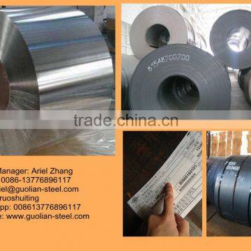 Tinplate for metal packaging