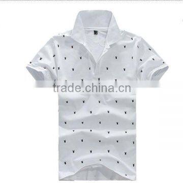 13TS5097 mens' british style short sleeves polo shirt