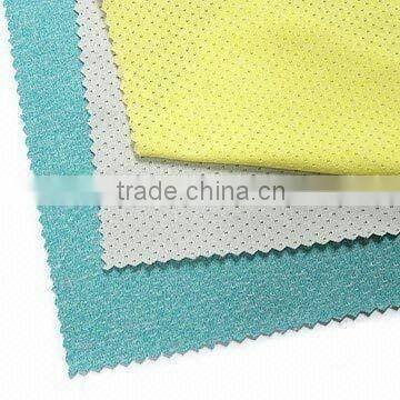 polyester spandex air hole mesh fabric, suitable for sportswear