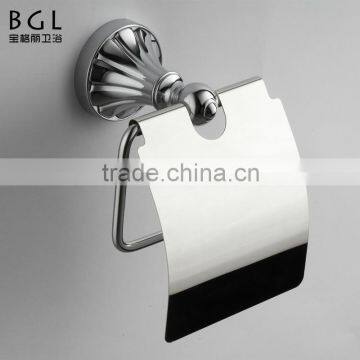 New design Zinc alloy accessories for bathroom Wall mounted Chrome finishing Toilet paper holder