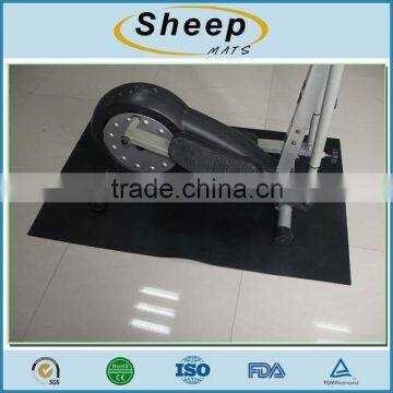 floor protecting commercial fitness equipment mat