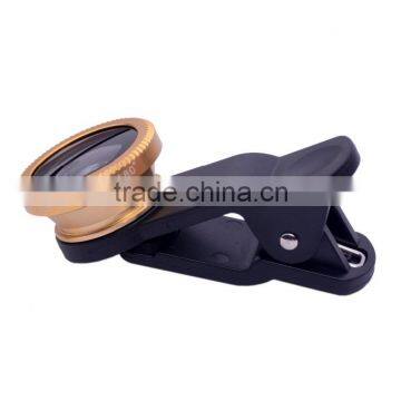 High-end Universal Clip 3 in 1 Lens for All Smartphone (Fisheye Lens+ Wide Angle Lens+ Macro Lens) photo-2