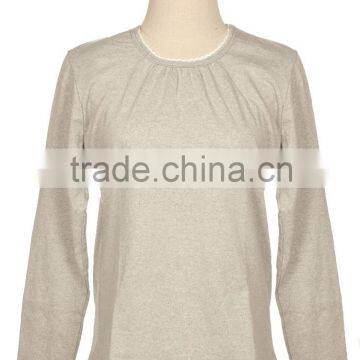 Muscle Long Sleeve T-Shirt With Space Dye