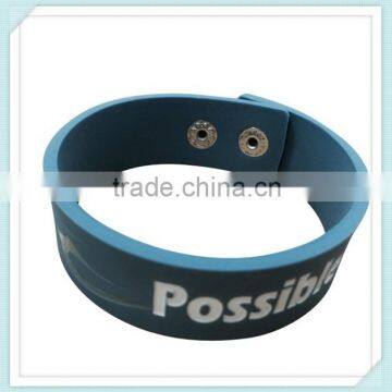 Fashion Bracelet Custom Adjustable Rubber Band Bracelet Maker