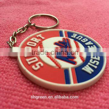 Sportwear PVC Rubber Keyring,3D Rubber Keyholder With Low Price photo-2