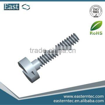 round head slotted M0.6X3 stailess steel machine precise screw