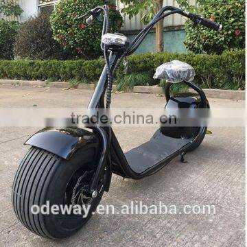 Fat tire and phone app control bluetooth connection Scooter harley China Electric Chariot Scooter 1000W Brush Motor two wheel