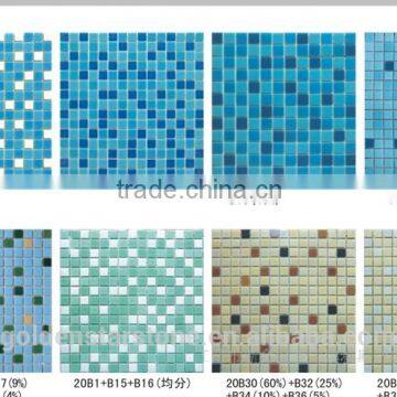 Crystal Glass Mosaic Tile for Swimming Pool (crystal Glass ) photo-2