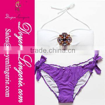 2016Hot Promotion Beatiful woman bikini swimwear fabric Micro Bikini