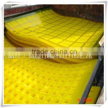 Polyurethane/PU mining screen mesh for vibrating sieving equipment factroy price