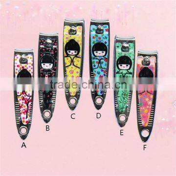 Wholesale girl pattern nail clippers