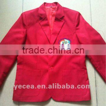 Wholesale polyester school uniform blazer