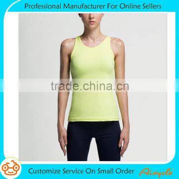 Hot sale skin tight bodybuilding gym tank top for women