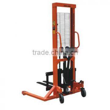 1-2tons Manual Hydraulic Stacker/manual Lift/yujie Lift Stack/logistics Equipment/yujie/stacker Export Good Price photo-3