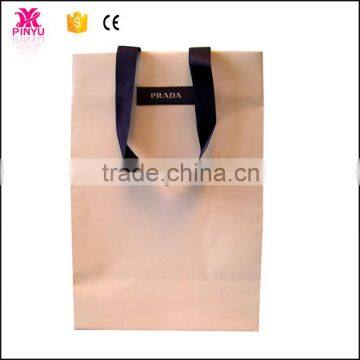 Chrismas gift packing kraft art luxury small paper bag packaging