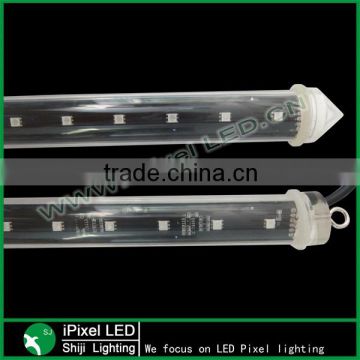 led meteor light 3d led vertical tube