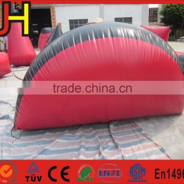 China Inflatable Half Moon Paintball Bunkers, Inflatable Paintball Air Field