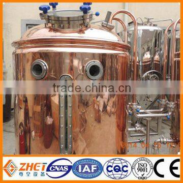 red copper beer brewing equipment with CE&ISO