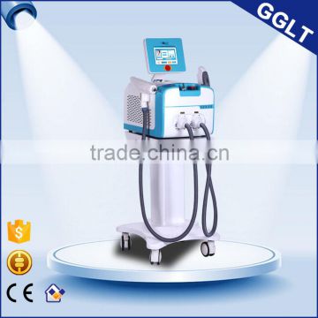 ipl+rf shr nd yag laser hair removal skin care multi-functional machine